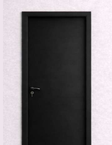 Porta Lisa WPC Thermofusion — Preto