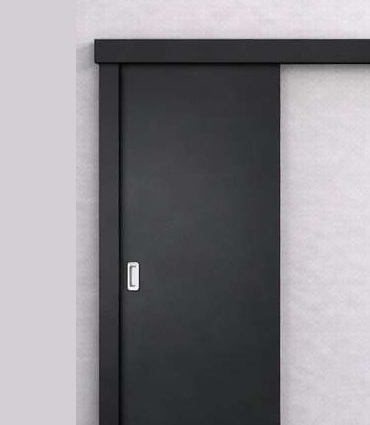 Porta WPC Slider (Correr) — Preto