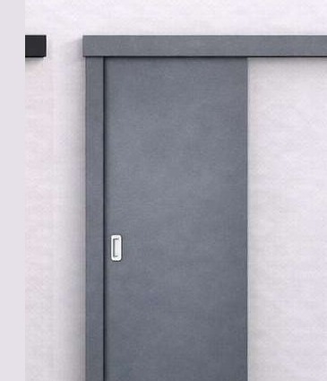 Porta WPC Slider (Correr) — Grafite