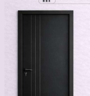 Porta WPC Trace — Preto